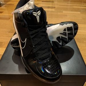 Kobe IV Protro X Undefeated Black Mamba Size 10